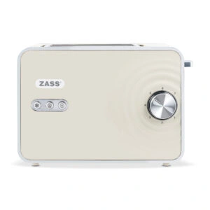 Prajitor de paine ZASS ZST12, 850W, 2 felii, Wave Cream Edition - Imagine 1