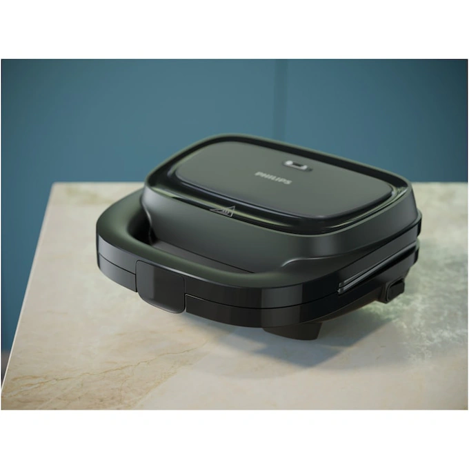 Sandwich-maker Philips HD2331/90 Seria 3000, 750W, pentru sandwich-uri triunghi, plite neaderente - Imagine 10