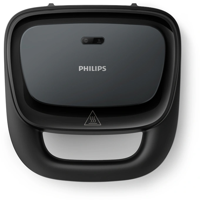 Sandwich-maker Philips HD2331/90 Seria 3000, 750W, pentru sandwich-uri triunghi, plite neaderente - Imagine 2