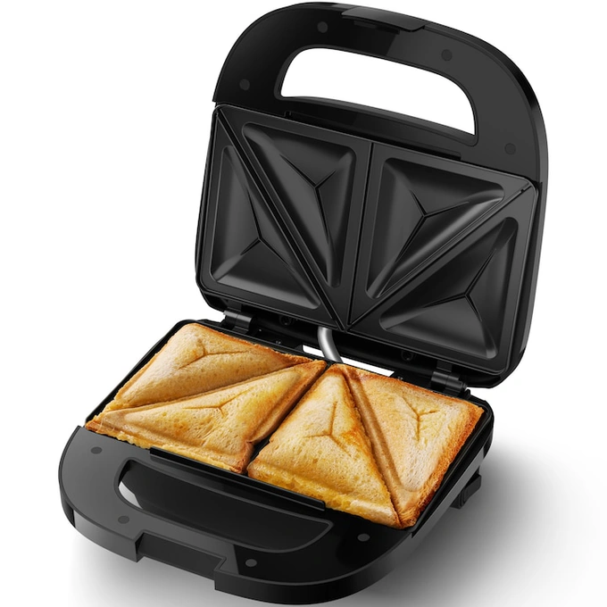 Sandwich-maker Philips HD2331/90 Seria 3000, 750W, pentru sandwich-uri triunghi, plite neaderente - Imagine 4