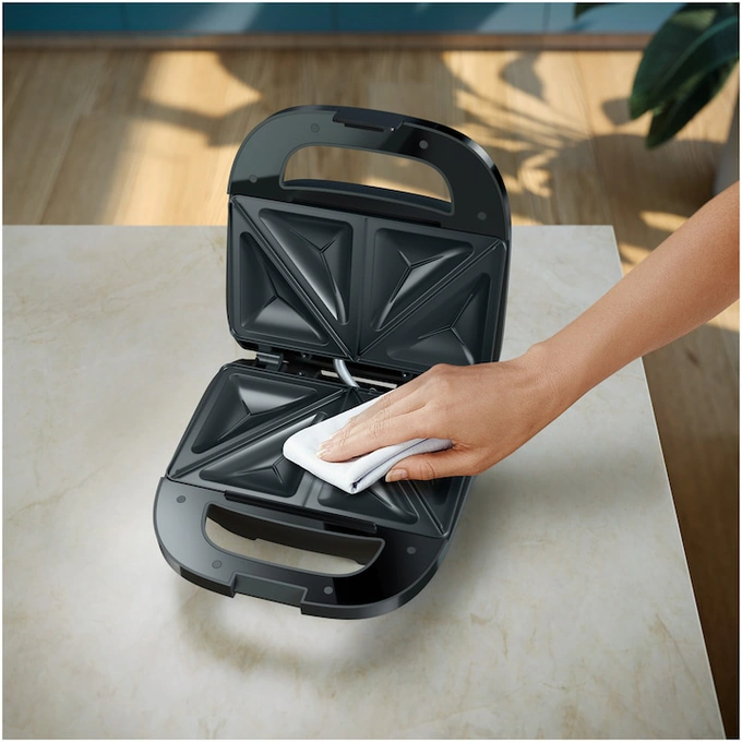 Sandwich-maker Philips HD2331/90 Seria 3000, 750W, pentru sandwich-uri triunghi, plite neaderente - Imagine 6