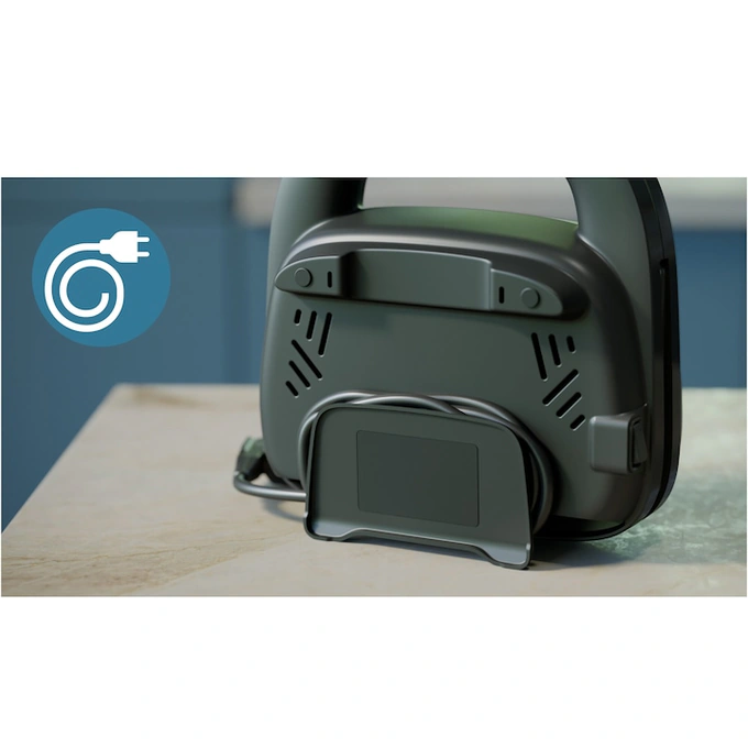 Sandwich-maker Philips HD2331/90 Seria 3000, 750W, pentru sandwich-uri triunghi, plite neaderente - Imagine 7