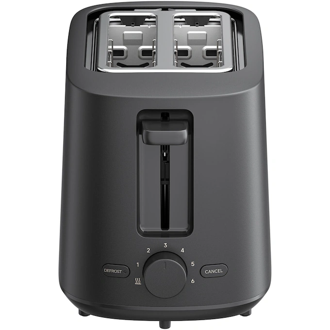 Toaster Xiaomi BHR8811EU, 780-930 W, 2 sloturi, tavita pentru firmituri detasabila, functie dezghetare, negru - Imagine 4