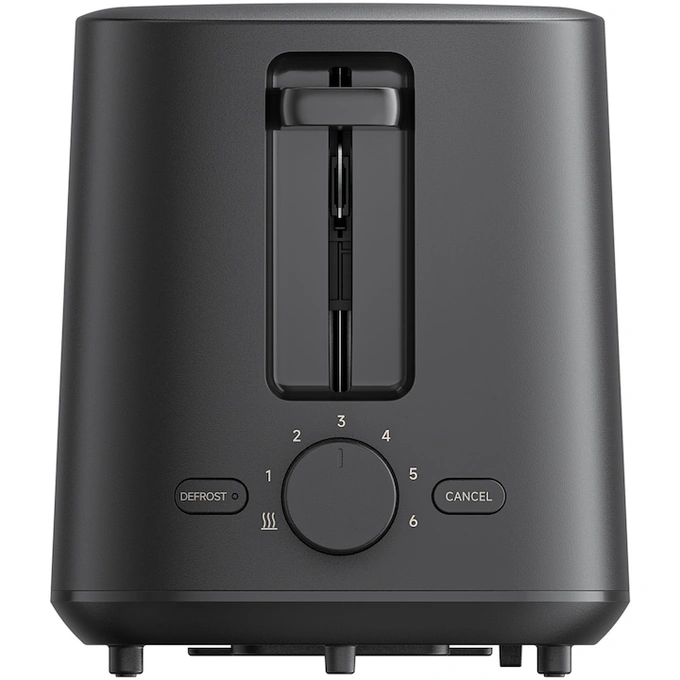 Toaster Xiaomi BHR8811EU, 780-930 W, 2 sloturi, tavita pentru firmituri detasabila, functie dezghetare, negru - Imagine 5