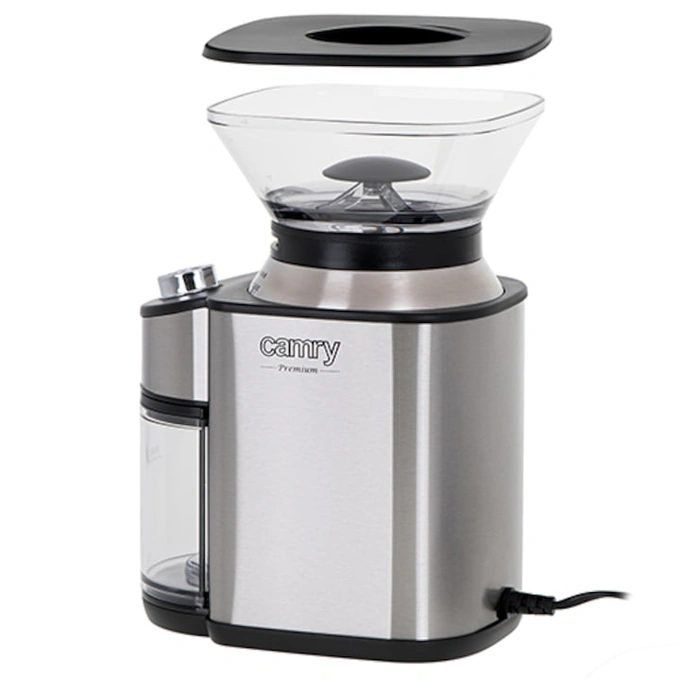 CAMRY Rasnita de cafea CAMRY CR4443, 200 W, 230g, Negru/Inox - IT-Fashion.ro