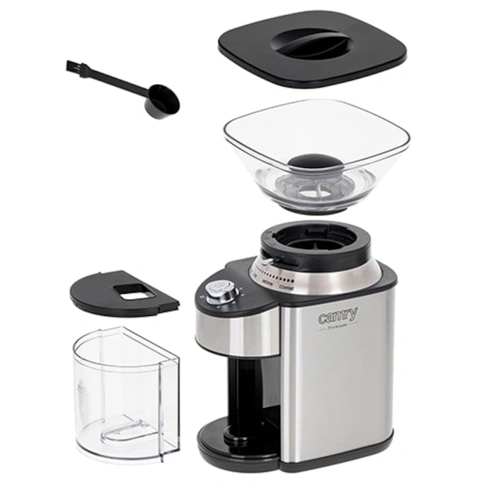 Rasnita de cafea CAMRY CR4443, 200 W, 230g, Negru/Inox - Imagine 6