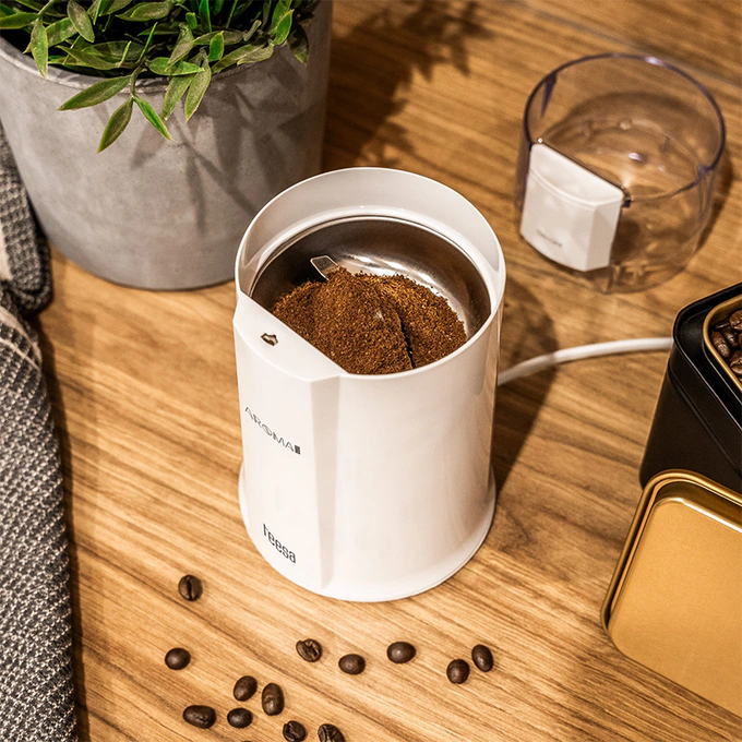 Rasnita de cafea TEESA Aroma G10 TSA4011, 160 W, 50g, Alb - Imagine 8