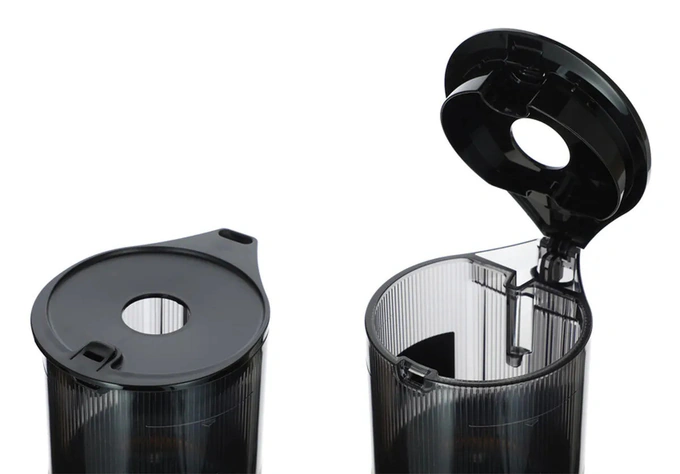 Storcator HUROM de fructe H320-BES01TG, 200W, 500 ml, O treapta de viteza, Gri - Imagine 4