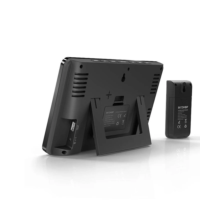 Statie meteo inteligenta, BLITZWOLF, BW-WS04, Wi-Fi, 3 canale, Black - Imagine 7