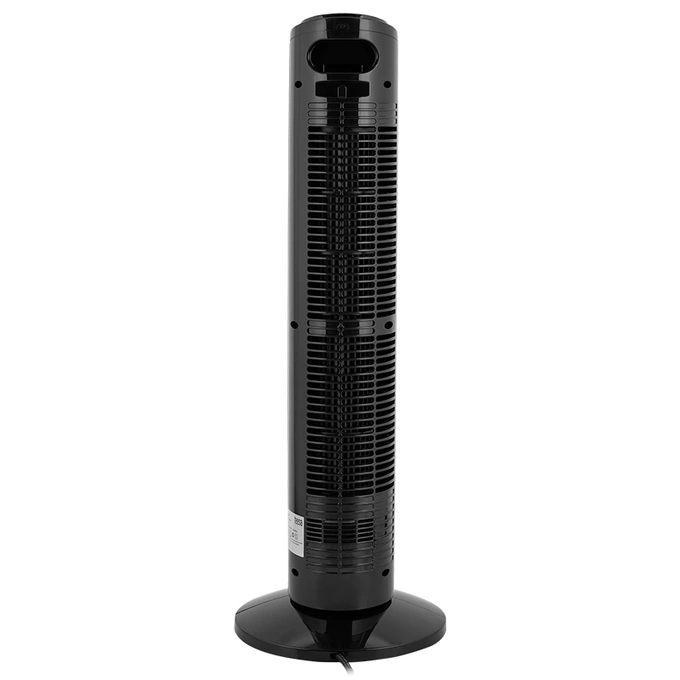 Ventilator turn TEESA TSA8066, 3 viteze, 50W, telecomanda, negru - Imagine 4