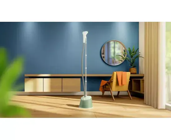 Aparat de călcat vertical cu suport Philips Seria 1000 STE1010/70 - Imagine 2