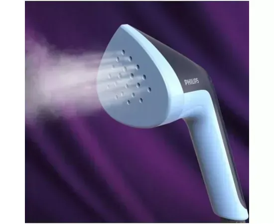 Aparat de călcat vertical cu suport Philips STE3150/20, 2000W, rezervor 2L, 3 setări abur, placă StyleBoard, albastru - Imagine 3