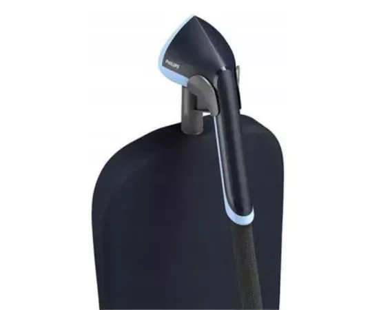 Aparat de călcat vertical cu suport Philips STE3150/20, 2000W, rezervor 2L, 3 setări abur, placă StyleBoard, albastru - Imagine 4