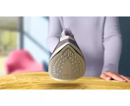 Fier de călcat PHILIPS Seria 2000 DST2020/30, 2000W, talpă ceramică, abur 25g/min, jet 110g, 250ml, mov - Imagine 2