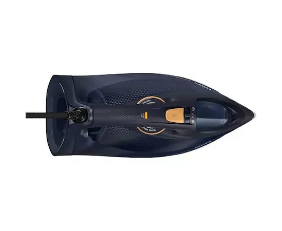 PHILIPS Fier de călcat Philips Seria 7000 DST7060/20, 3000W, abur 250 g/min, talpă SteamGlide Elite, 300 ml, Bleumarin/Galben - IT-Fashion.ro