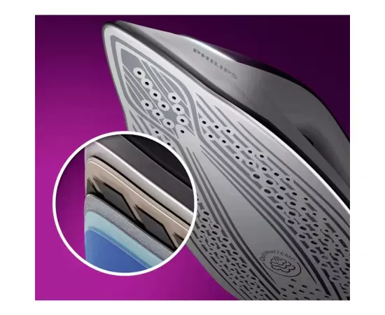 Stație de călcat cu abur Philips PerfectCare 8000 Series PSG8050/30, 2700W, 8 bari, Jet 600g, SteamGlide Elite - Imagine 5