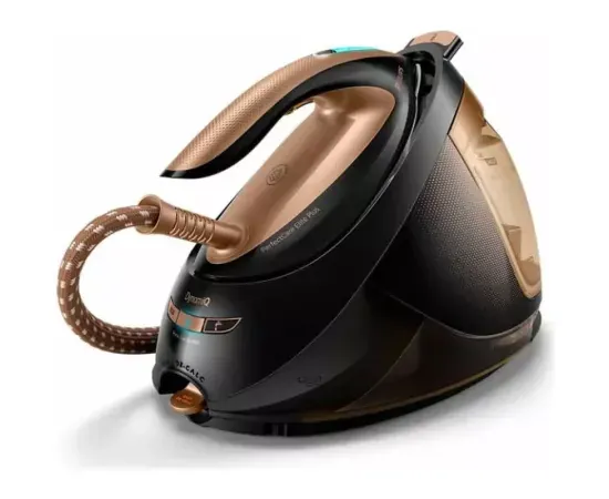Stație de călcat cu abur Philips PerfectCare Elite Plus GC9682/80 – 2700W, 8 bari, talpă T-IonicGlide, tehnologie OptimalTEMP