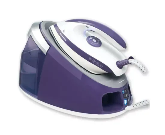 Statie de calcat cu boiler HEINNER HIS-D3006V, 3000 W, 5.5 bar, 1.7 L, talpa ceramica, mov - Imagine 1