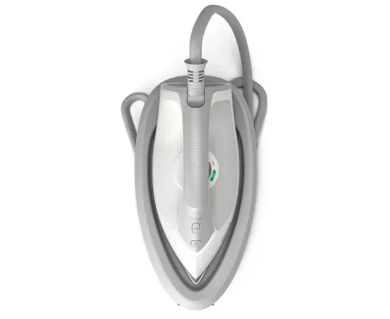 Stație de călcat Philips Serie 2000 PSG2000/80, 2400W, 6 bar, jet abur 300 g, abur continuu 110 g/min, talpă ceramică, rezervor 1.4L, alb - Imagine 4