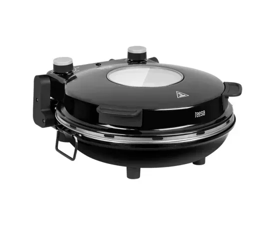 Aparat de preparare Pizza TEESA Supreme TSA3231, 1200W, Negru - Imagine 1