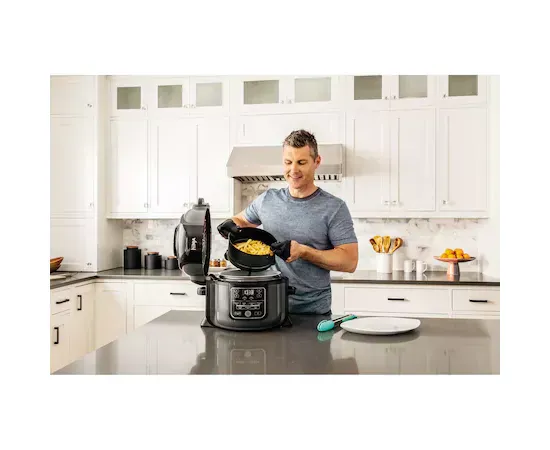 Multicooker NINJA Foodi OP300EU 7‑în‑1 cu tehnologie TenderCrisp, 6L, 1460W - Imagine 5