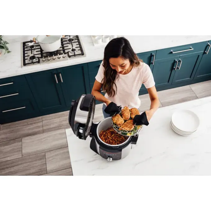 Multicooker NINJA SmartLid OL650EU – 12 în 1, 7,5L, 1760W - Imagine 7