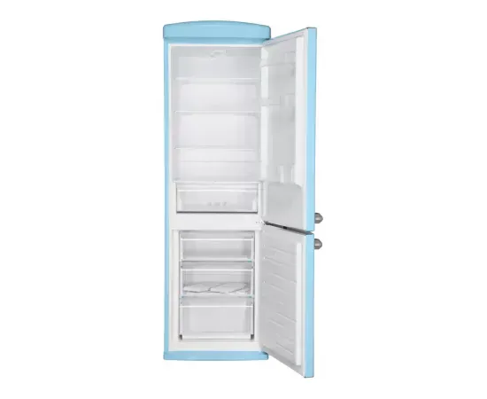 Combina frigorifica FRAM FC-VRR340BLF+, 340 l, Less Frost, Iluminare LED, Control Mecanic, Clasa F, Bleu - Imagine 2