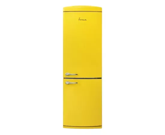 Combina frigorifica FRAM FC-VRR341YLE++, 340l, Less Frost, Clasa E, Galben - Imagine 1