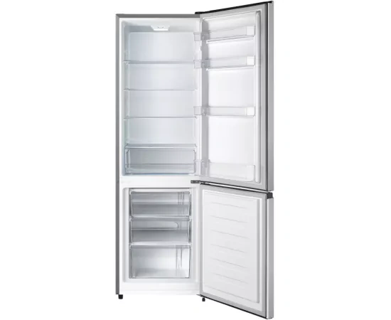 Combina frigorifica HEINNER HC-HM269SE++, 269 l, Clasa E, Control mecanic, Argintiu - Imagine 2