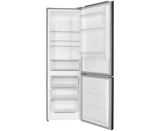 HEINNER Combina frigorifica HEINNER HCNF-HM293XE++, 293 L, Clasa E, No Frost, Control electronic, 186 cm, Inox - IT-Fashion.ro