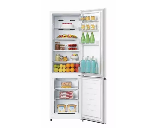 Combina frigorifica HEINNER HCNF-HS255E++, 255 l, Iluminare LED, Control Electroic, Clas E, Alb - Imagine 3