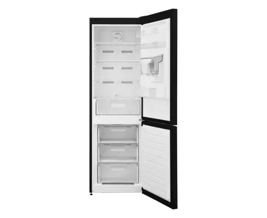 HEINNER Combina frigorifica HEINNER HCNF-V291BKWDE++, 294 l, No Frost Multicooling, Iluminare LED, Freezer Shield, Control Electronic cu Display in interior, Termostat ajustabil, Functie ECO, Clasa E, 186 cm, Negru - IT-Fashion.ro