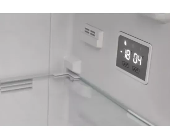 Combina frigorifica HEINNER HCNF-V291WDE++, 294 l, No Frost Multicooling, Iluminare LED, Control electronic cu Display interior, Freezer Shield, Clasa E, 186 cm, Alb - Imagine 6