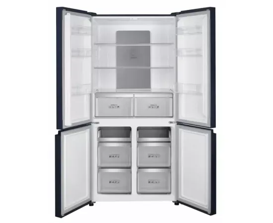 Combina frigorifica side by side HEINNER HSBS-HM600MDNFDXE++, 600 l, Total No Frost, Clasa E, Inox Antracit - Imagine 2