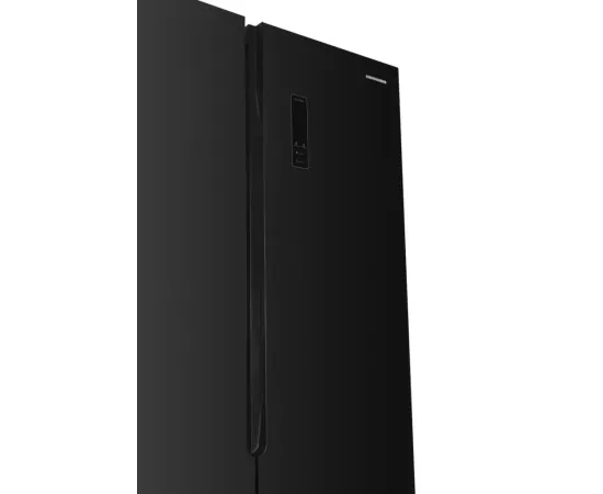 Combina frigorifica side by side HSBS-HM532NFGBKE++, 532 l, control touch, Inverter, No Frost, Clasa E, Negru - Imagine 3