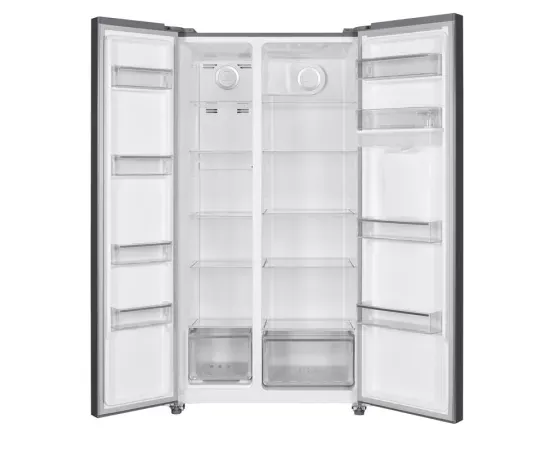 Combina frigorifica side by side TESLA RB5210FHXE, 529 l, Total No Frost, Clasa E, Dozator apa, Inox - Imagine 5