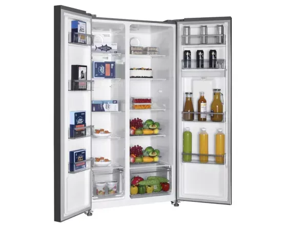 Combina frigorifica side by side TESLA RB5210FHXE, 529 l, Total No Frost, Clasa E, Dozator apa, Inox - Imagine 8