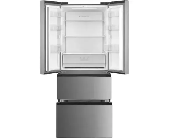 Combina frigorifica side by side TESLA RF3900FMX, 391 l, Display LED cu control touch, Total No Frost, Clasa E, Inox - Imagine 3
