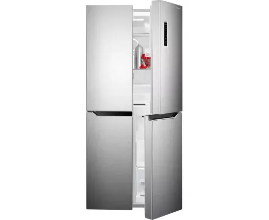 Combina frigorifica side by side TESLA RM3400FHXE, 362 l, Display LED cu control touch, Total No Frost, Clasa E, Inox - Imagine 1