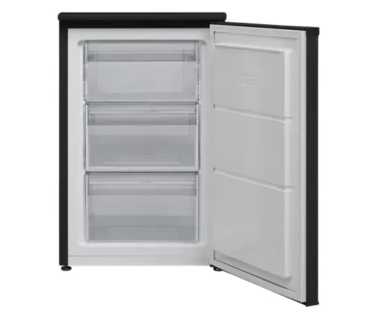 Congelator HEINNER HFF-V102BKE++, 103 l, Clasa E, Control mecanic, Negru - Imagine 2