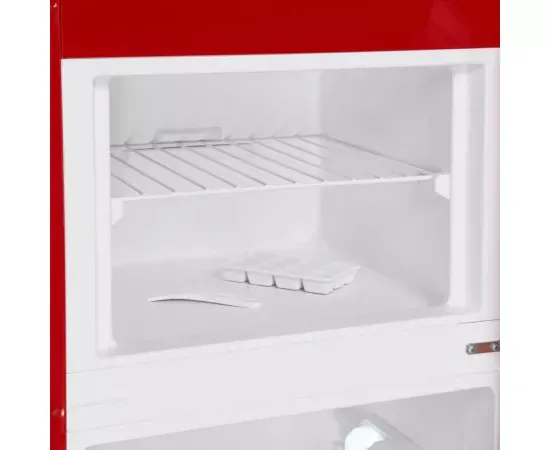 Frigider cu doua usi FRAM FDD-VRL212RDE++, 212 l, Clasa F, Rosu - Imagine 3