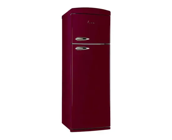 Frigider cu doua usi FRAM FDD-VRR311BDE++, 311 l, Clasa E, Rosu - Imagine 2