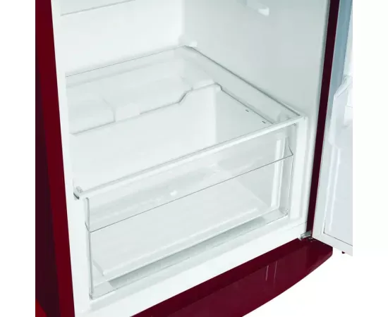 Frigider cu doua usi FRAM FDD-VRR311BDE++, 311 l, Clasa E, Rosu - Imagine 3