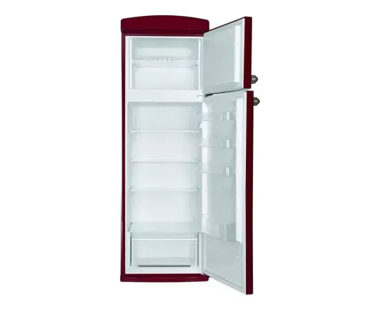 Frigider cu doua usi FRAM FDD-VRR311BDE++, 311 l, Clasa E, Rosu - Imagine 4