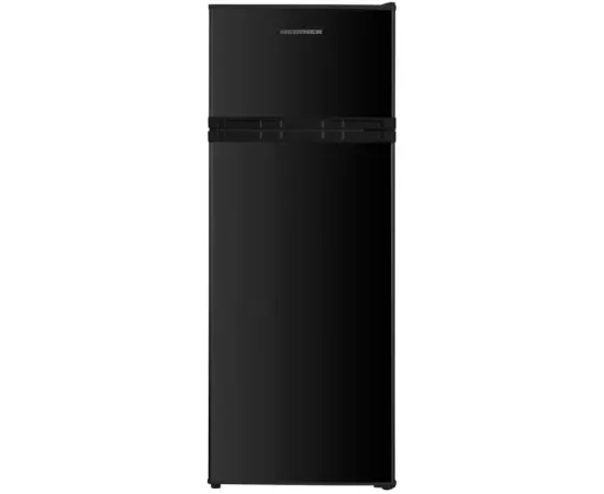 Frigider cu doua usi HEINNER HF-H2206BKE++, 206 l, Termostat ajustabil, Clasa E, 143 cm, Negru - Imagine 1