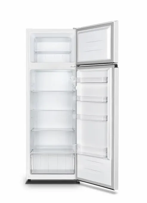 HEINNER Frigider cu două uși Heinner HF-HS243E++, 243L, Clasa E, Alb cu mâner negru - IT-Fashion.ro