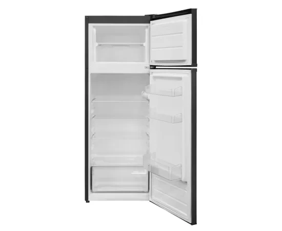 HEINNER Frigider cu doua usi HEINNER HF-V212BKE++, 212 L, Clasa E, Less Frost, Iluminare LED, 145 cm, Negru - IT-Fashion.ro