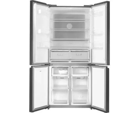 Frigider Side By Side TESLA RF5100FMBE, 511 L, Clasa E, Total No Frost, Inverter, Display LED, 190 cm, Negru - Imagine 3