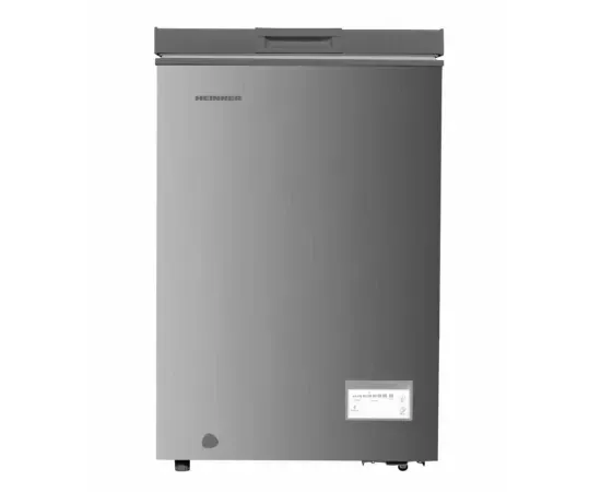 Lada frigorifica HEINNER HCF-HM100CSE++, 98 L, Clasa E, Functie convertibila, Display LED, Argintiu - Imagine 1