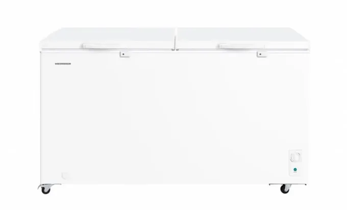 Lada frigorifica HEINNER HCF-M508INVCE++, 508 L, Clasa E, Control mecanic, Functionare convertibila, Alb - Imagine 1